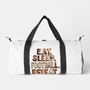 Sac De Sport Conception de fan de football vintage Graphique