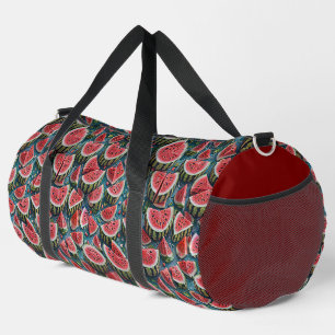 Sac De Sport Conception de motif de pastèque juteuse 1