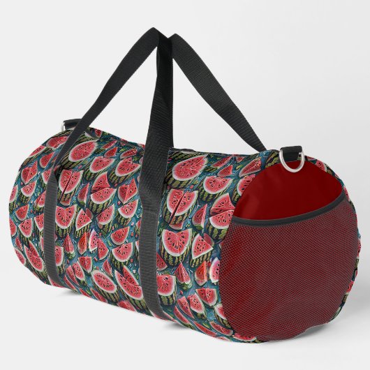 Sac De Sport Conception de motif de pastèque juteuse 1 (Coin droit)
