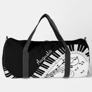 Sac De Sport Conception de musique pour clavier de piano avec n