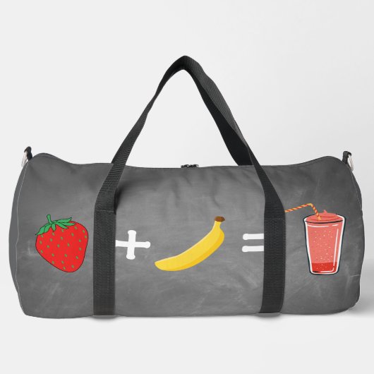 Sac De Sport conception de style de vie sain (Recto)