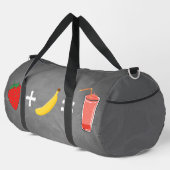 Sac De Sport conception de style de vie sain (Coin droit)