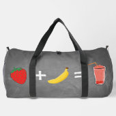 Sac De Sport conception de style de vie sain (Verso)