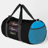 Sac De Sport Conception de texte empilé Beach Bum (Coin droit)