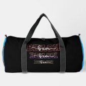 Sac De Sport Conception de texte empilé Beach Bum (Verso)