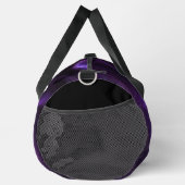 Sac De Sport Conception de torsion violette foncée (Droite)
