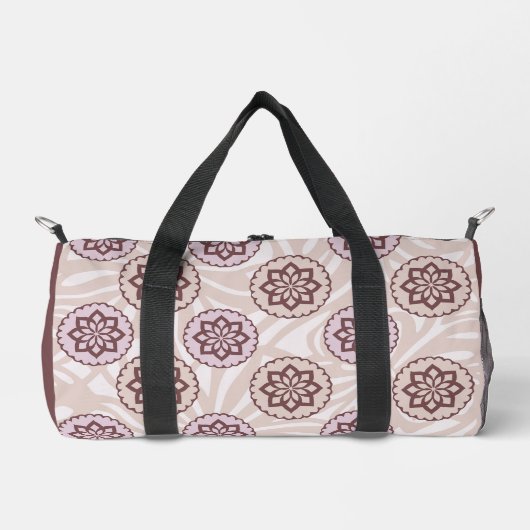 Sac De Sport Conception d'étoile de cercle marron (Recto)