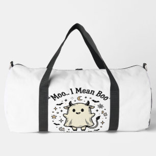 Sac De Sport Conception Vintage Halloween Fantôme Vache Mignonn