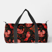 Sac De Sport Conceptions de motifs floraux et feuillus vibrants (Recto)
