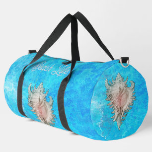 Sac De Sport Conch Shell "Beach Life"