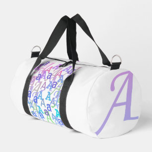 Sac De Sport Confettis en forme de lettre "A"