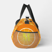 Sac De Sport Cool Juicy Orange jaune tranches de fruits Monogra (Droite)