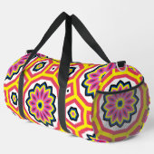 Sac De Sport Cool Retro Flower Power (Coin droit)