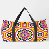 Sac De Sport Cool Retro Flower Power (Verso)