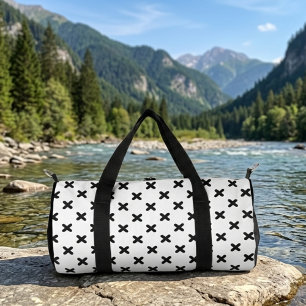 Sac De Sport Cool X cross noir simple gym
