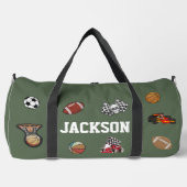 Sac De Sport Correctif Faux Personnalisé (Recto)