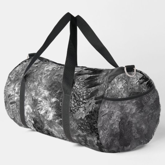Sac De Sport Couches de cristaux gris (Coin droit)