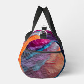Sac De Sport Couches de papier de soie abstrait lumineux (Droite)