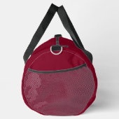 Sac De Sport couleur bordeaux - ajouter un logo (Droite)