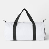 Sac De Sport Couleur solide blanc Fantôme (Recto)
