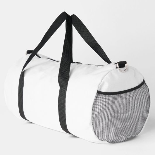 Sac De Sport Couleur solide blanche pure (Coin droit)
