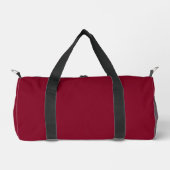 Sac De Sport Couleur solide bordeaux (Recto)