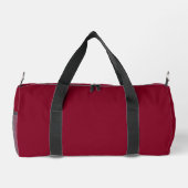 Sac De Sport Couleur solide bordeaux (Verso)