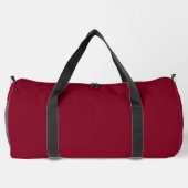 Sac De Sport Couleur solide bordeaux (Verso)