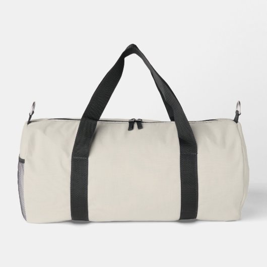 Sac De Sport Couleur solide de café blanc (Verso)