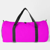 Sac De Sport Couleur solide Magenta brillante (Verso)