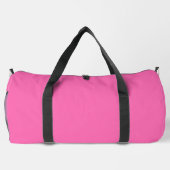 Sac De Sport Couleur solide rose chaud (Verso)