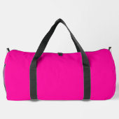 Sac De Sport Couleur solide rose néon (Verso)