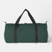 Sac De Sport Couleur solide vert chasseur (Recto)