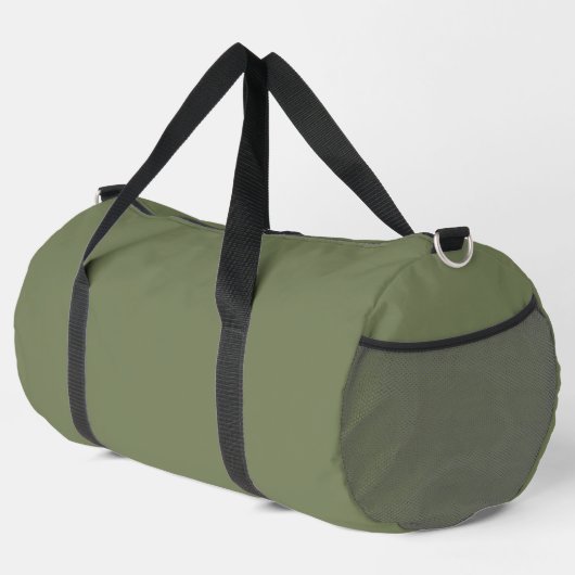Sac De Sport Couleur solide verte Sage (Coin droit)