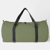Sac De Sport Couleur solide verte Sage (Verso)