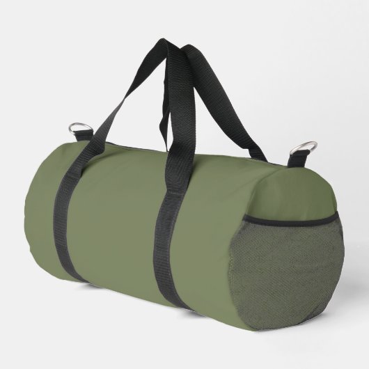 Sac De Sport Couleur solide verte Sage (Coin droit)