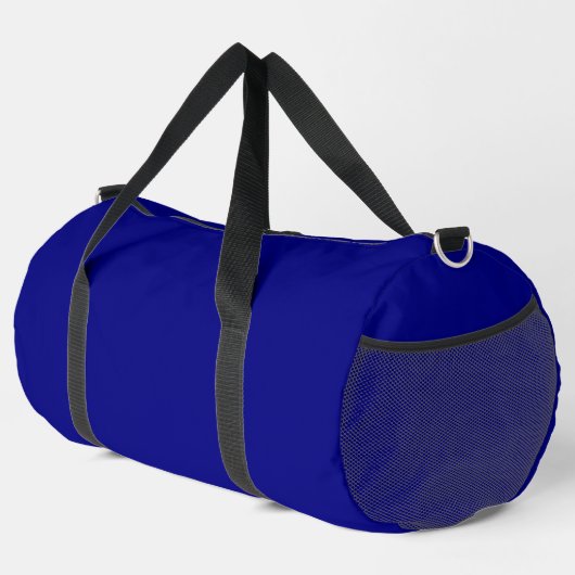 Sac De Sport Couleur uni bleu marine (Coin droit)