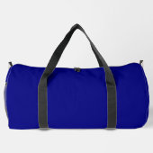 Sac De Sport Couleur uni bleu marine (Verso)