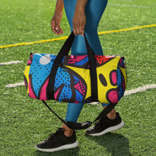 Sac De Sport Couleurs de bande dessinée 