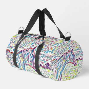 Sac De Sport Couleurs de cheval de la vie,