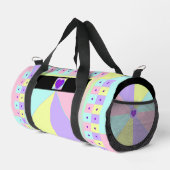Sac De Sport couleurs pastel & coeurs violets battre (Coin droit)