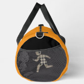 Sac De Sport Coureurs Orange Black Athletic Travel (Droite)