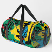 Sac De Sport Cowboy Fisherman on Riverbank (Coin droit)