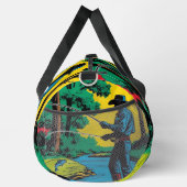 Sac De Sport Cowboy Fisherman on Riverbank (Droite)