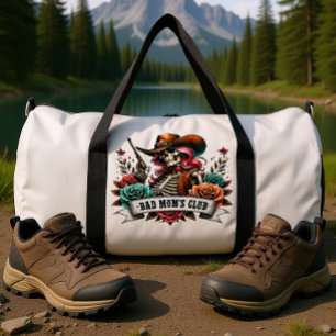 Sac De Sport Cowboy squelettique avec pistolet