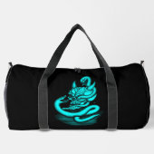 Sac De Sport Crâne - Tête diabolique avec serpent (Verso)