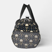 Sac De Sport Crânes gothiques Blue Floral (Droite)