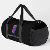 Sac De Sport Crayons de fierté bisexuelle (Coin droit)