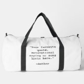 Sac De Sport Créez votre propre devis (Recto)