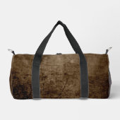Sac De Sport Cuir Brown Faux rayé détendu (Recto)